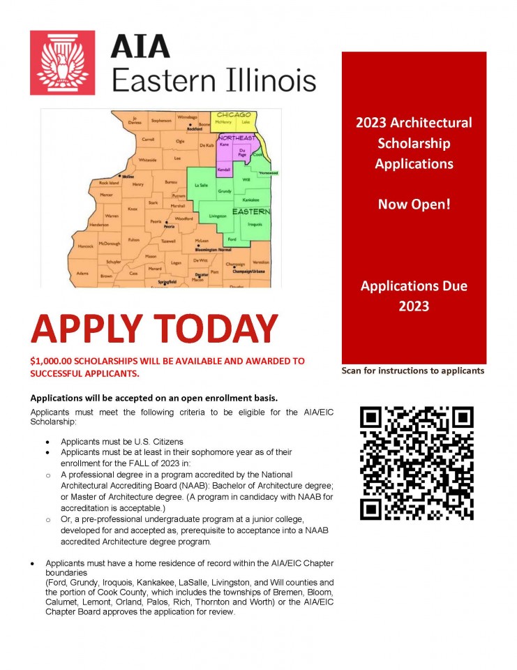 AIA Eastern Illinois Chapter - Scholarships